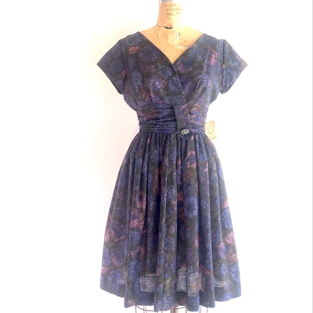 Vintage 60s Floral Dress
